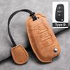 Car Key Case Cover For A1 A3 A6 A6L Q2 Q3 Q7 TTS R8 S6 RS3 Leather Car Key Shell Accessories