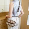 High End Light Luxury Ein Schulter Crossbody Tasche Beliebte Gedruckte Buchstaben Kleine Quadratische Tasche Modische Tasche für Frauen