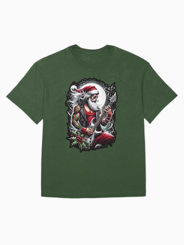 Pantera Heavy Metal Santa - Christmas Oversized Unisex T-Shirt