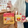 Girls' Heart Birthday Gift Cartoon Burger Water Cup for Boyfriend and Girlfriend Best Friend Gift Meaningful Ceramic