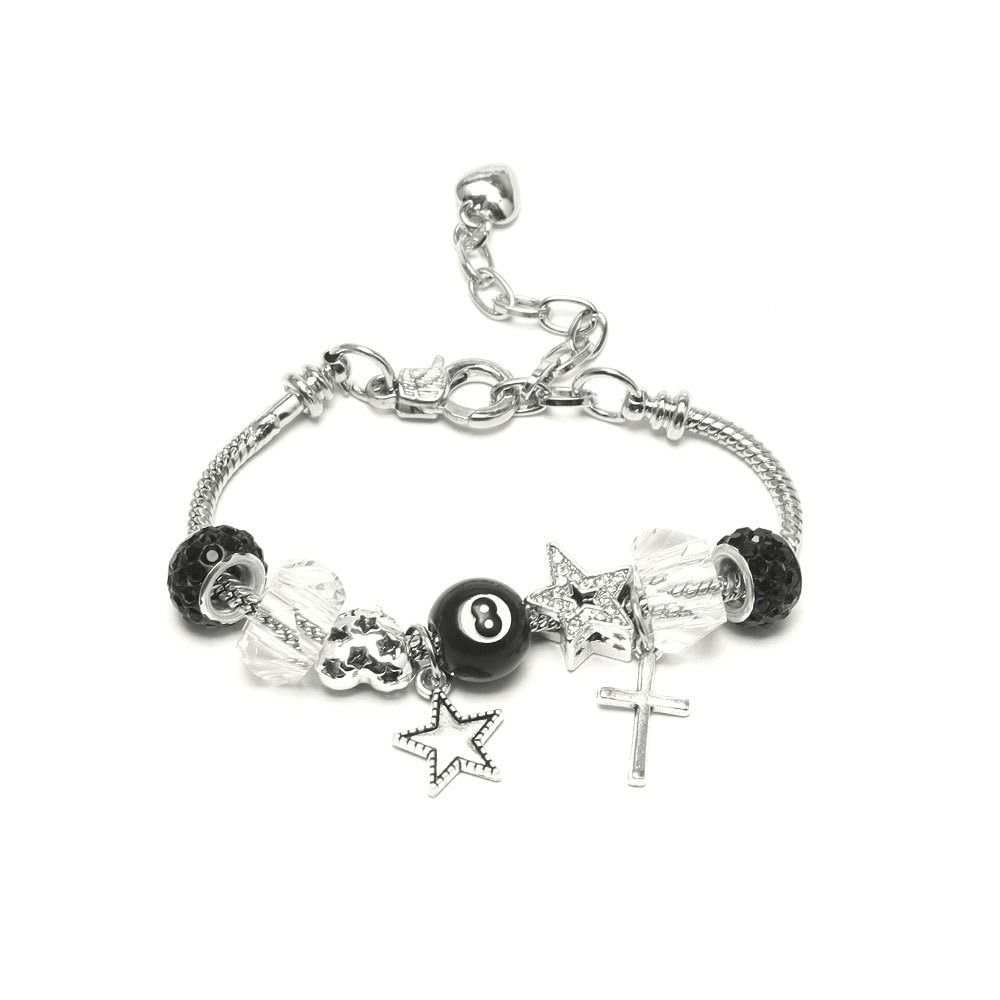 Adjustable Necklace No.8 Ball Bracelet Star Charms Charm Bracelet Fashion Accessories