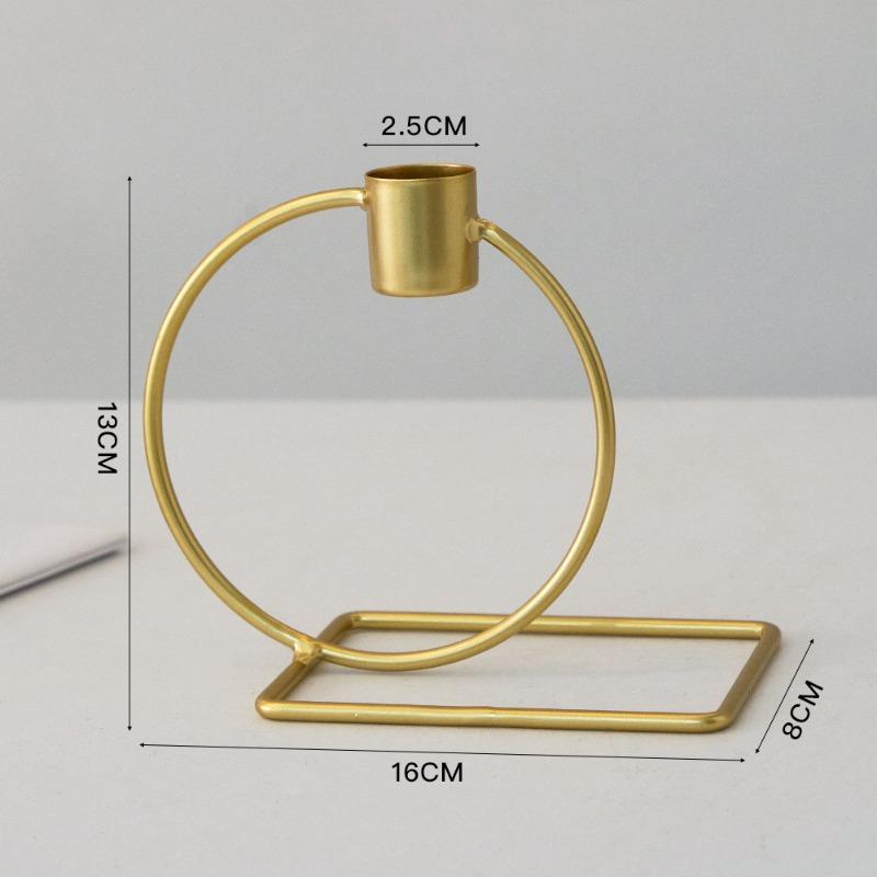 Home Candlestick OrnamentsRomantic Candlelight Dinner Props for Dining Tables Candle Bases