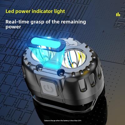1-4PCS Super Bright LED Headlamp Rechargeable Motion Sensor Waterproof Head Light  Life for Night Fishing Mining Construction