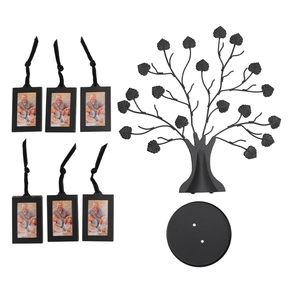 Family Tree Picture Frame Multipurpose Innovative Stylish Family Tree with 6 Hanging Photo Frames