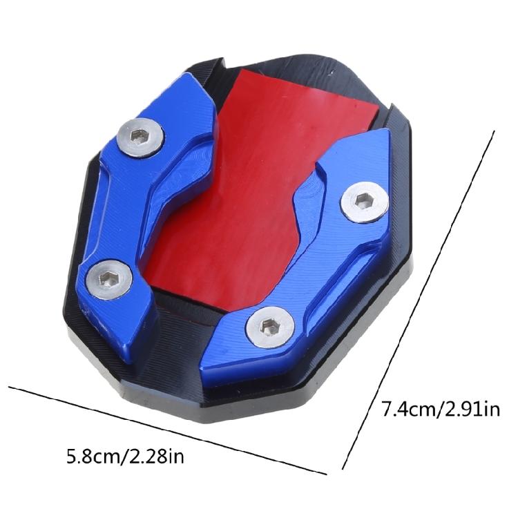 For PCX150 PCX160 Foot Stand Extension Pad Support Plate Anti-skid Enlarged Base