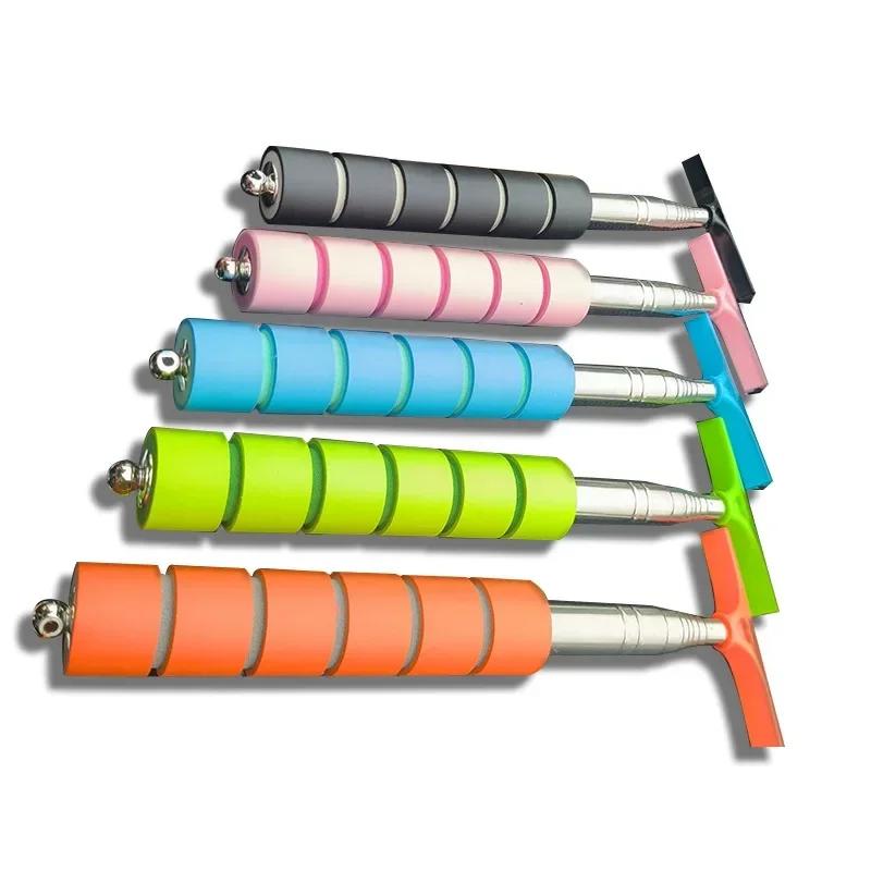 Auto-Rückspiegel-Wischer, einziehbar, multifunktional, Autofenster-Waschbürste, Glasreinigungsbürste, einziehbarer Wischer