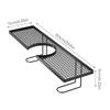 Over Faucet Sink Storage Shelf Large Punch-free Capacity Waterproof Holder for Bathroom Toiletries Kitchen Dishwashing Supplies