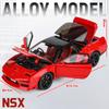 Nové 1:32 Honda NSX Alloy Sportovní auto Odlévané autíčko Kovové ozdoby na závodní auto Modelová simulace Kolekce zvuků a světel Děti Kluci Dárek
