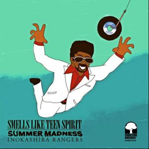 

7inch Record INOKASHIRA RANGERS Smells Like Teen Spirit Summer Ma PARK1045 Park Tone Recor 2022 Japan Reggae Ska Dub Used
