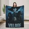 Soft Warm Flannel Blanket for Kids and Adults Lady Alcina Resident Evil Themed Decorative Bedspread for Couch Chair Bed Cover