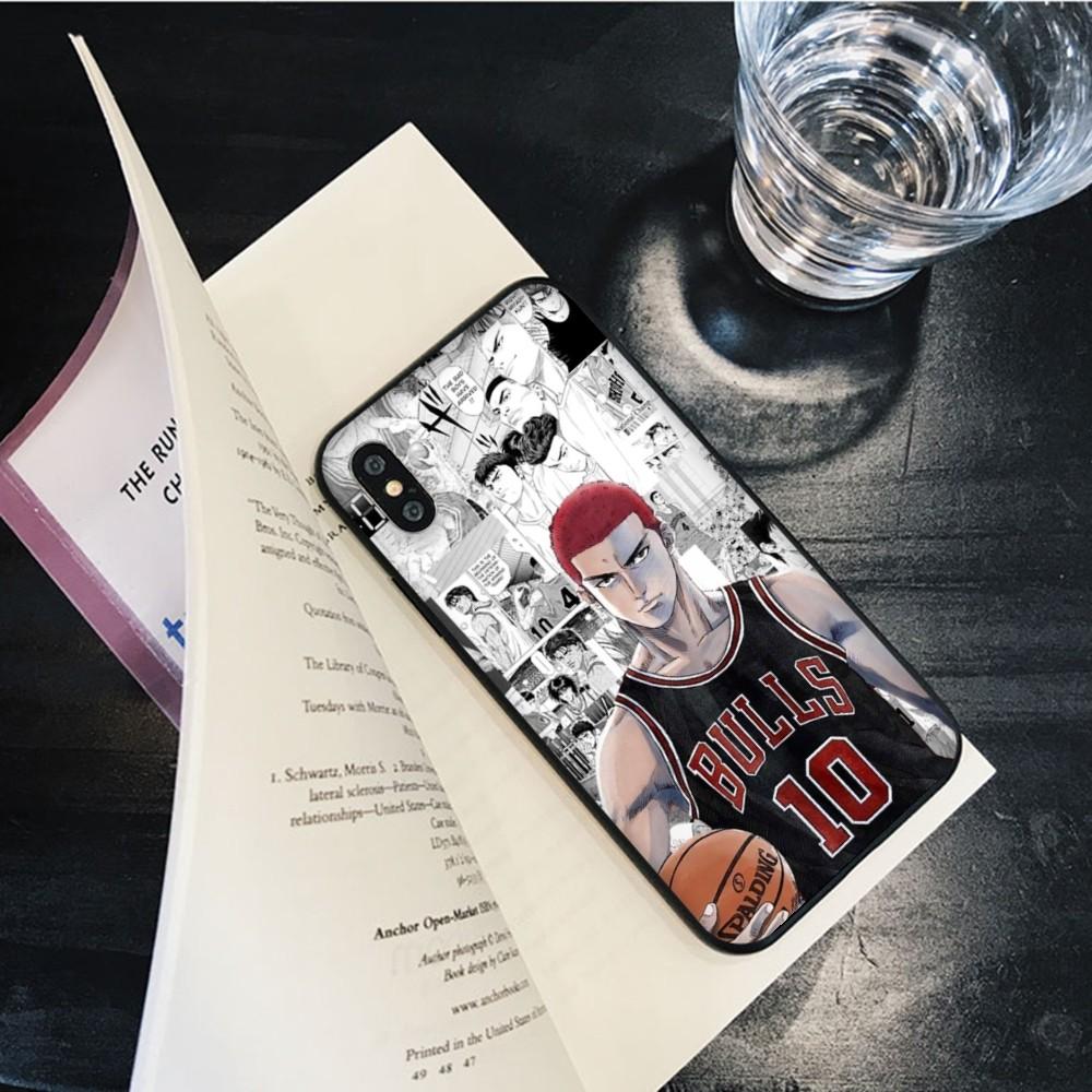 Slam Dunk Phone Case for iPhone 15 8 7 6 6S Plus X SE 2020 XR XS 14 11 12 13 Mini Pro Max Mobile Case