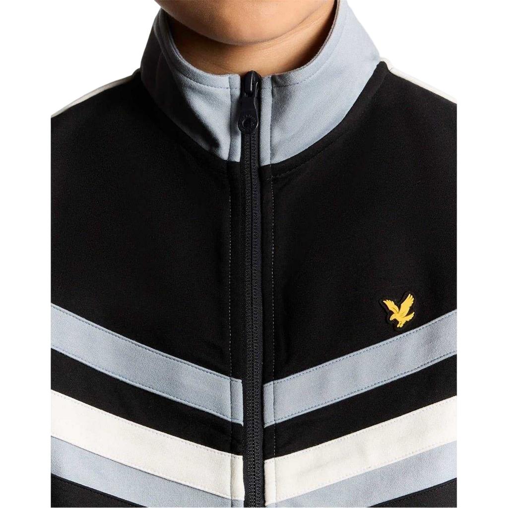 Lyle & Scott Childrens/Kids Colour Block Full Zip Regular Track Jacket