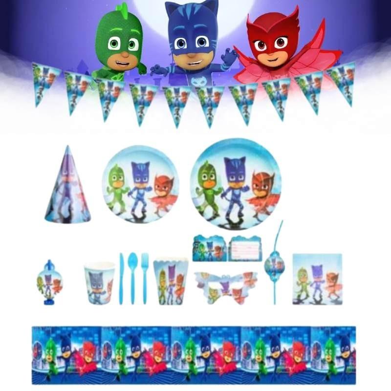 Cartoon Children's Birthday Party Disposable Tableware Set Decorations