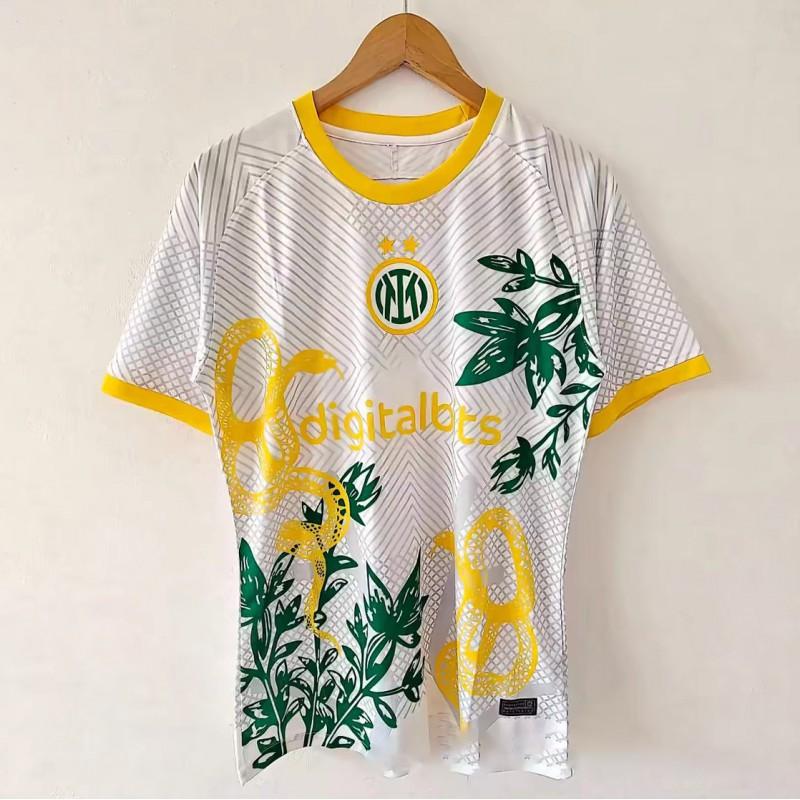 Camiseta de Aficionado Retro del Inter de Milán Camiseta de Fútbol Clásica Edición Vintage de la Plantilla Uniforme de Fútbol para Hombre