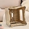 Collapsible Foldable Stool with Handle Footstool Portable Folding Step Stool  Shoe Changing
