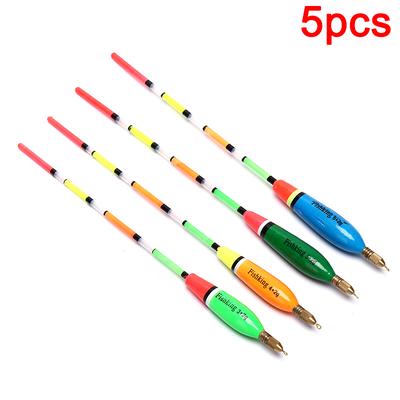 Fishing Float Fir Floats 5Pcs/Lot Float 5/6/7/8G Mix Color For Carp Fishing