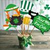 St. Patrick'S Day Party Dance Decoration Photo Props Pipe Luck Of Costume Decoration