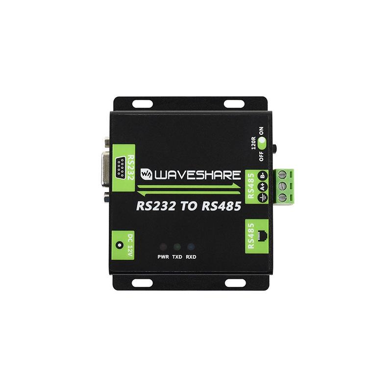 Industrial RS232 to RS485 Electromagnetic Isolation Converter, Bidirectional Serial Port to 485 Module