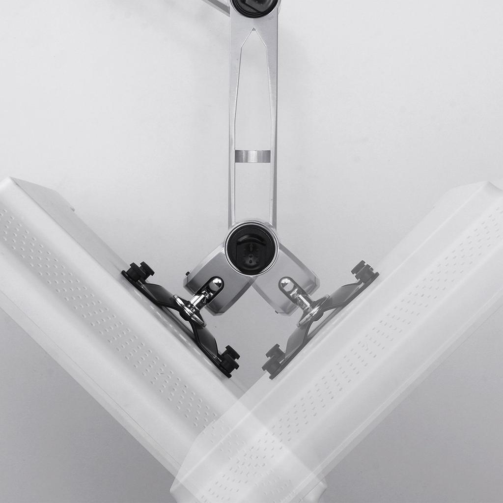 Sanwa Supply Horizontal LCD Monitor Arm Multi-Joint CR-LA1002N