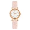 1Pcs Adjustable Quartz Watch Fashion Faux Leather Strap Watch Multi-Color Casual Wristwatch For Student Supplies