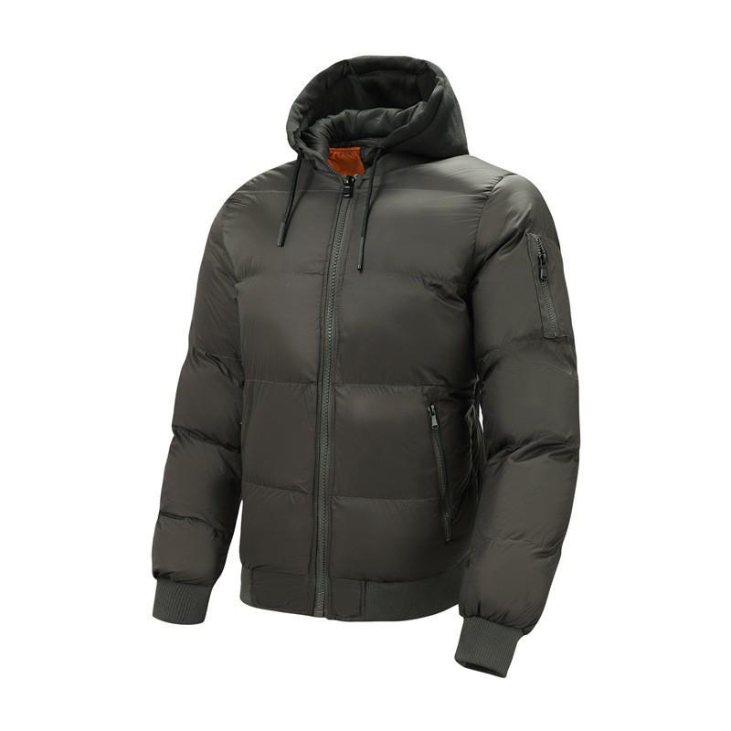 Men's Fashionable Hooded Cotton Jacket – Warm, Thick Winter Coat