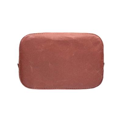 Square Pouch M [Wrinkle] (Terracotta)