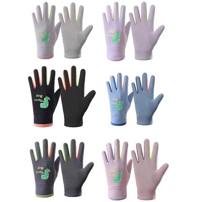 Children Waterproof Skiing Gloves Winter Windproof Snowing Gloves for Kids Skiing Fluorescence Outdoor Sports Necessary