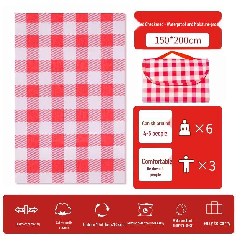 

Thickened Waterproof Picnic Mat: Portable, Moisture-Proof Outdoor Camping Cushion