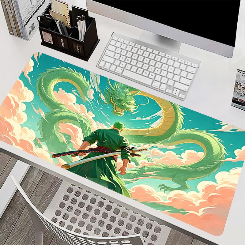 Mouse Pad Gaming Desk Mat Laptop Hd Print One Piece Mouse Mat Anime Keyboard Pad Gamer Rug Office Carpet Mousepad Home Table Pad