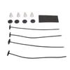 Automotive Fan Mounting Kit Universal Electric Radiator Fan Mount Kit Transmission Cooler Installation Set with Zip