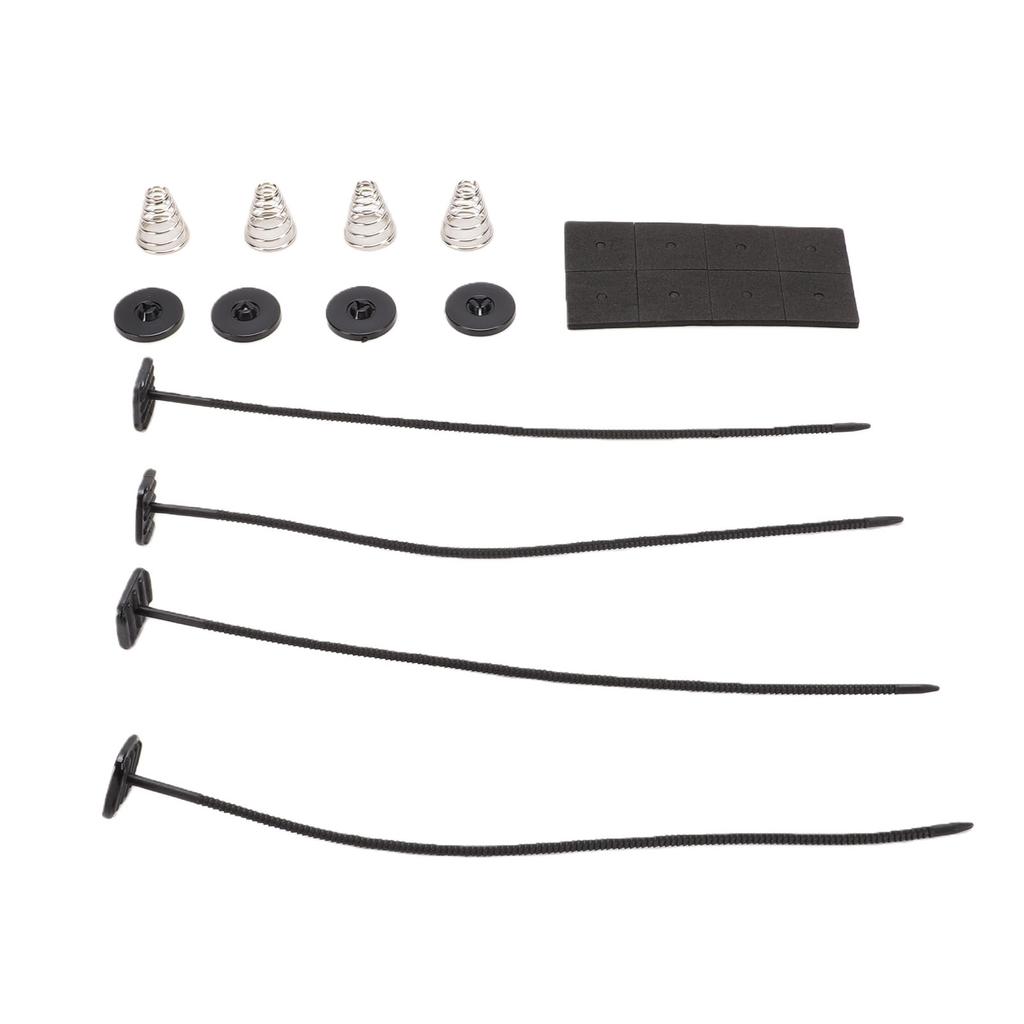 Automotive Fan Mounting Kit Universal Electric Radiator Fan Mount Kit Transmission Cooler Installation Set with Zip