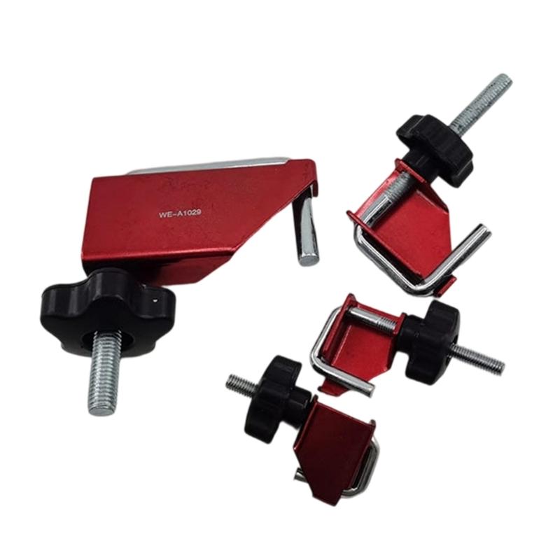 Multiple Size Brake Line Crimp Tool Set Suitable for Fuels Hose Transmission Lines and Fluid Pipe Automotive Maintenance