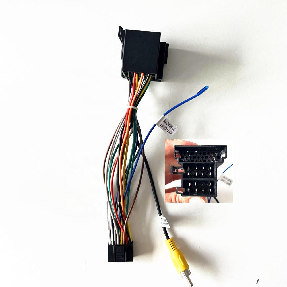 New Mav Electronics Car Player Wire Harness for JMC Android Car Stereo Radio Cable Connectors Retrofit/Upgrade