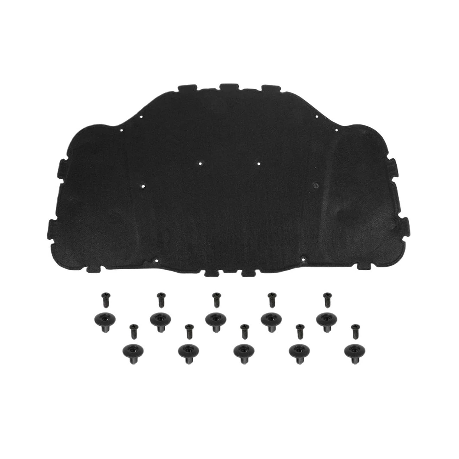 

Хлопковая накладка для тепло- и звукоизоляции капота двигателя автомобиля, совместимая с BMW E60 E61 525i 528i 530i 51487148208 One Size