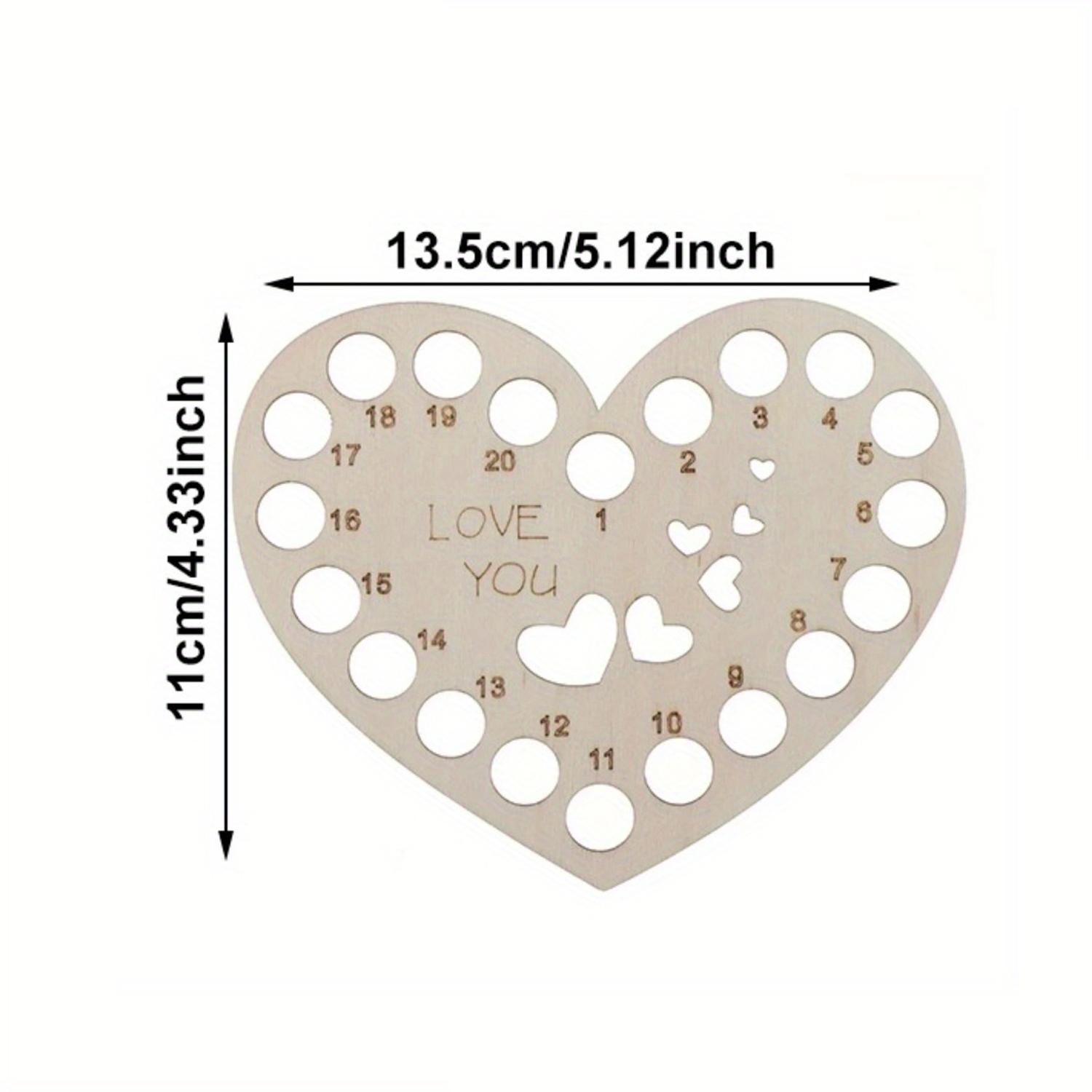 

Wood Embroidery Floss Organizer Cross Stitch Needle Thread Storage Holder DIY Crafts Sewing Accessories