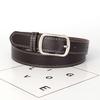 Trouser Decoration Leather Belt Square Buckle Pin Buckle Belt Fashion Women's Belt  Jeans Wear
