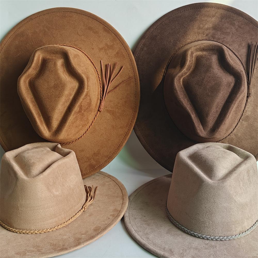 Red Arrow Top Vegan Suede Fedora Hat For Women Men Suitable For Pyrography Painting Gifts Party Etc  Sombrero Hombre