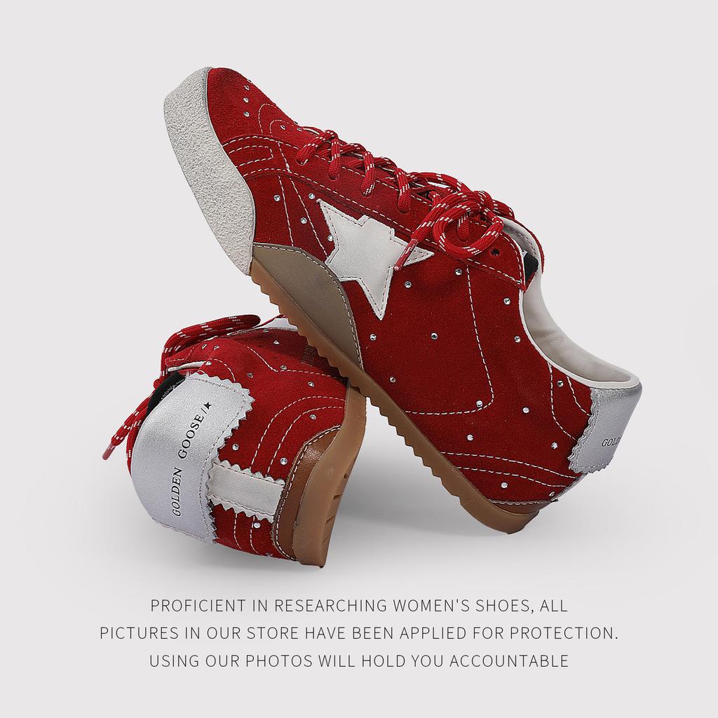Autumn Versatile Matte Leather Women'S Shoes Korean Version Of Star Shoes Casual Sports Korean Version Of Retro German Training Shoes