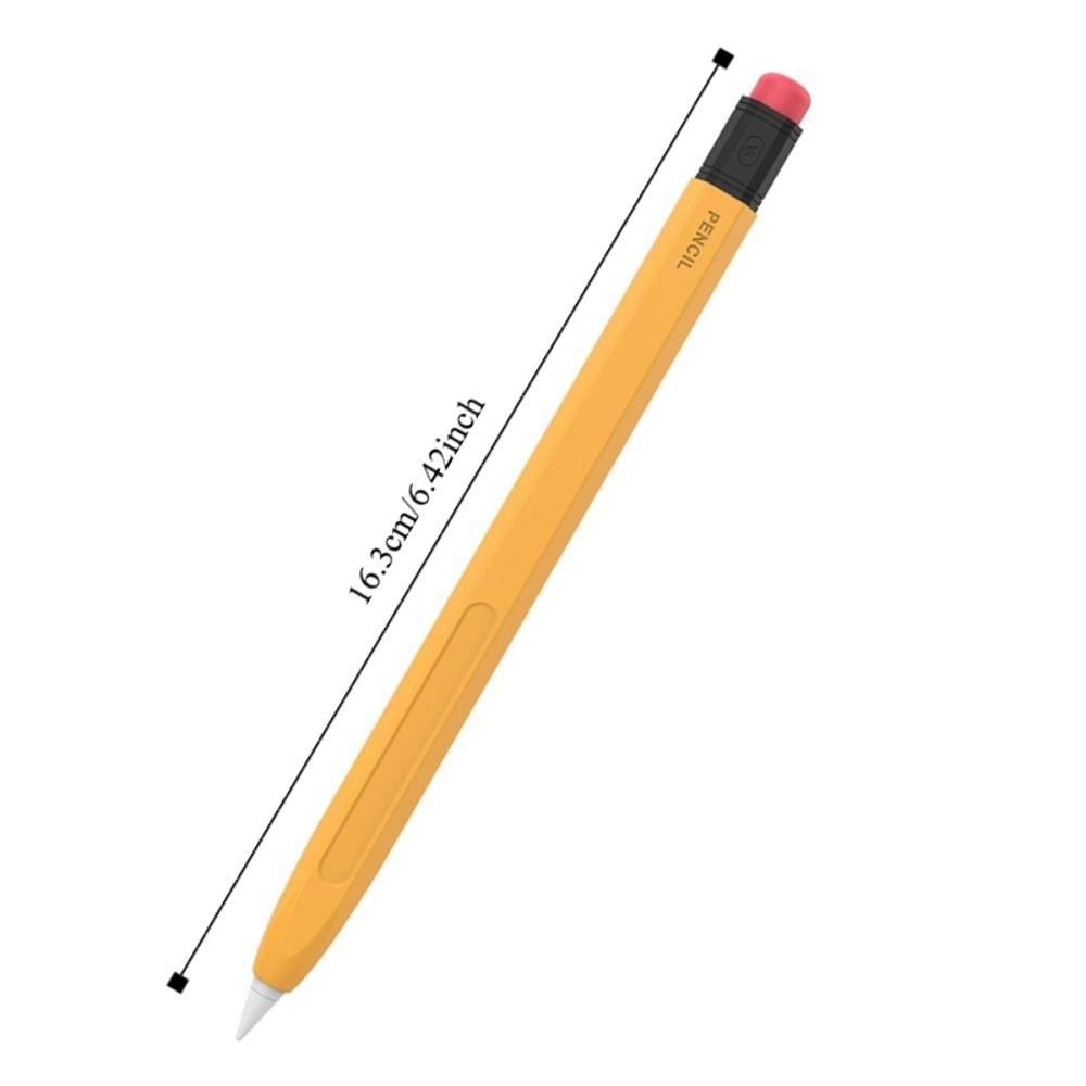 Astuccio in Silicone per Tablet Anti-Scivolo Antiurto Custodia per Stilo Colorata Ergonomica Guscio Protettivo per Matita per Apple Pencil Pro/2