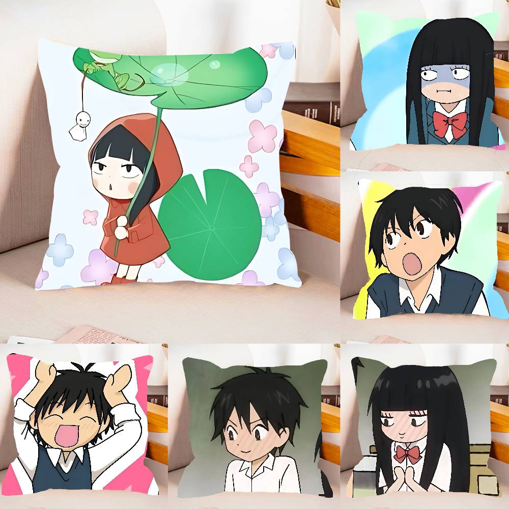 Kimi Ni Todoke Case Plush Fabric Soft Pillowcase Double Sided Print Cushion Cover Household Gifts