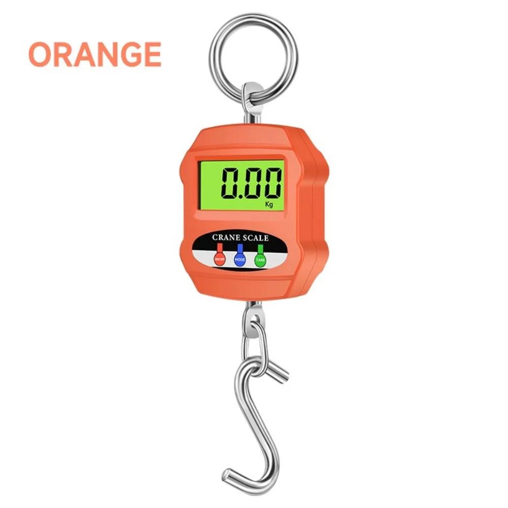 300kg Electronic Crane Scale, Digital Industrial Crane Scale, Heavy-Duty Crane Hook Scale, Suitable For Indoor And Outdoor Use