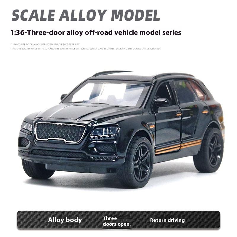Modello di auto fuoristrada in lega Simulazione Giocattolo per bambini Auto per bambini Ornamenti per auto Decorazione