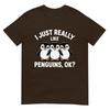 Penguin Art For Unisex Unisex Kids Penguin Animal Penguin Lover TShirt