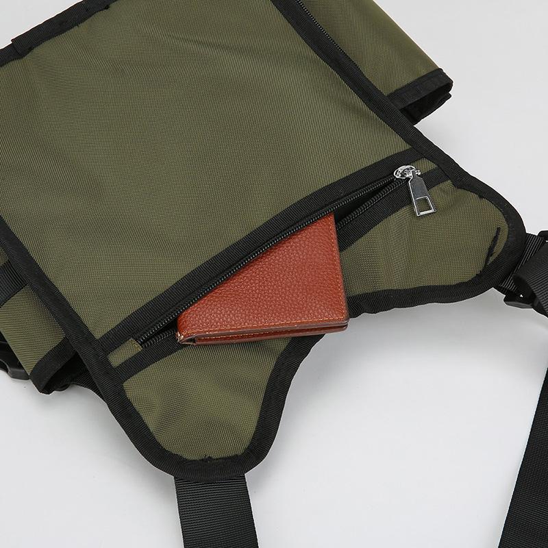 Outdoor Shoulder Bag Men's Water Kettle Umbrella Crossbody Bag Large Capacity Mobile Phone Bag