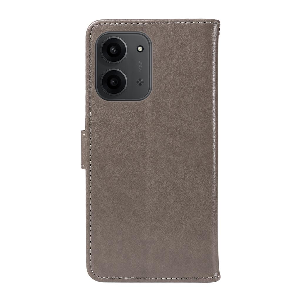 For Xiaomi Redmi 15C 4G (171mm) Leather Wallet Case Cat Bee Pattern Phone Cover Stand