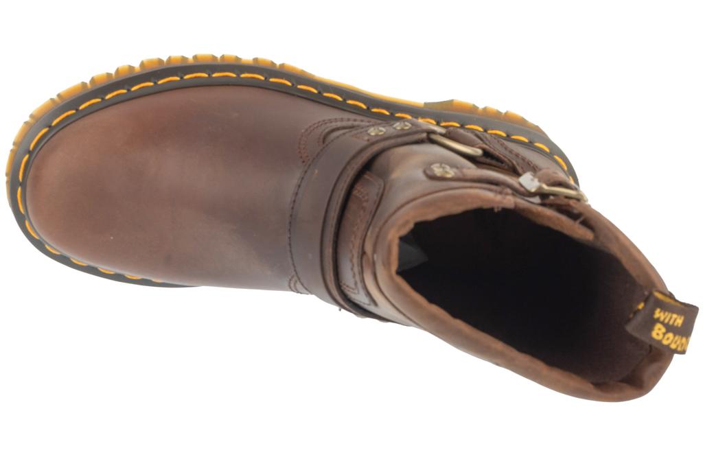 Dr. Martens Anistone Harness, Womens Brown Winter Boots