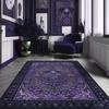 Witchcraft Rug Home Witchy Decor Bedroom Purple Gothic Rug Mystical Rug Fairycore Decor Witchy Gift Floral Rug Bedroom Non-slip