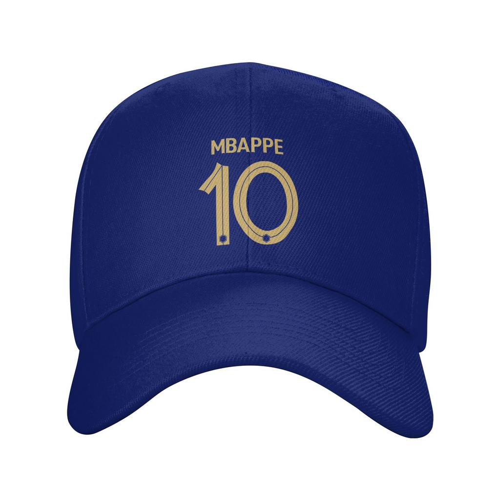 Personalized Mbappes 10 Football Baseball Cap Outdoor Women Unisex's Adjustable French KM Soccer Dad Hat Autumn