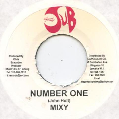 

7inch Record MIXY - Number One THN2381 Jub Record Labe UK Reggae, Ska & Dub