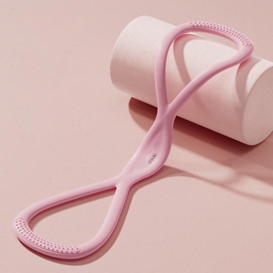 Figure 8 Fitness Resistance Band Anti-slip Silicone 15/25/35Lbs Men Women Arm Shoulder Stretch Strength Training Exercise Elastic Strap Tension Rope